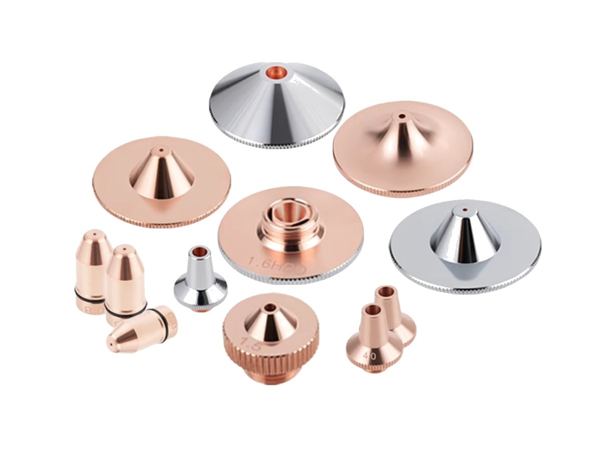 Cutting nozzle, single layer