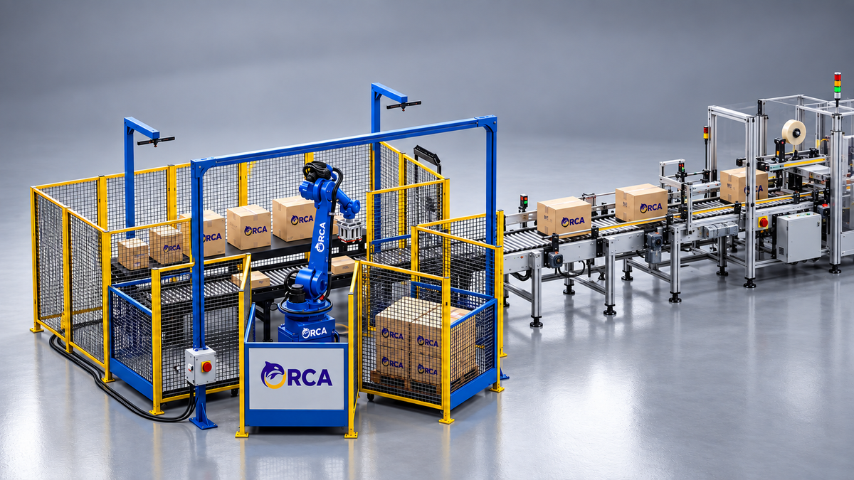 Loading and unloading robot