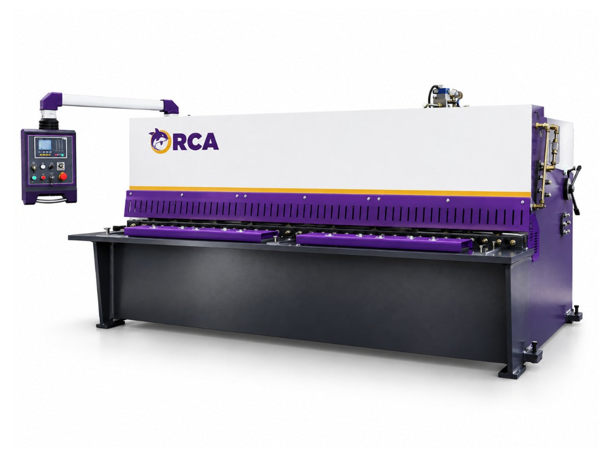 Hydraulic guillotine shear